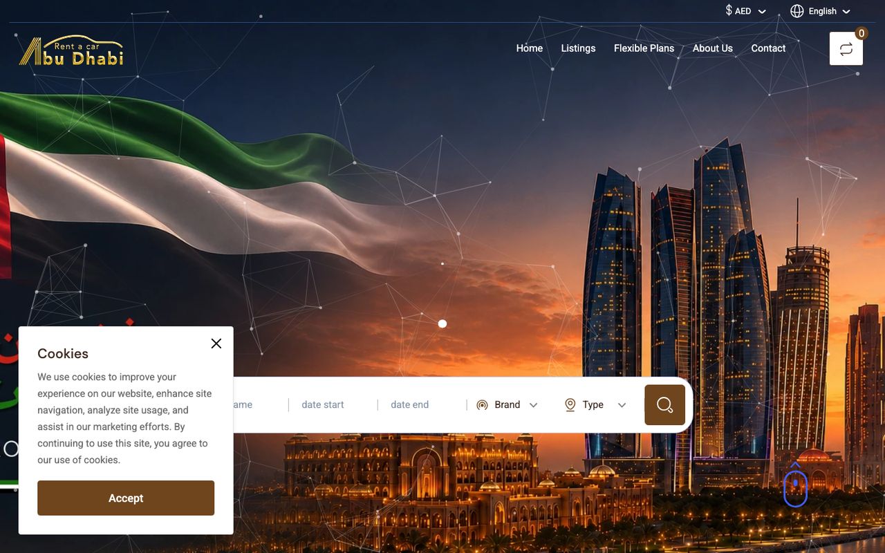 CARBAZ — منصة مواقع تأجير السيارات